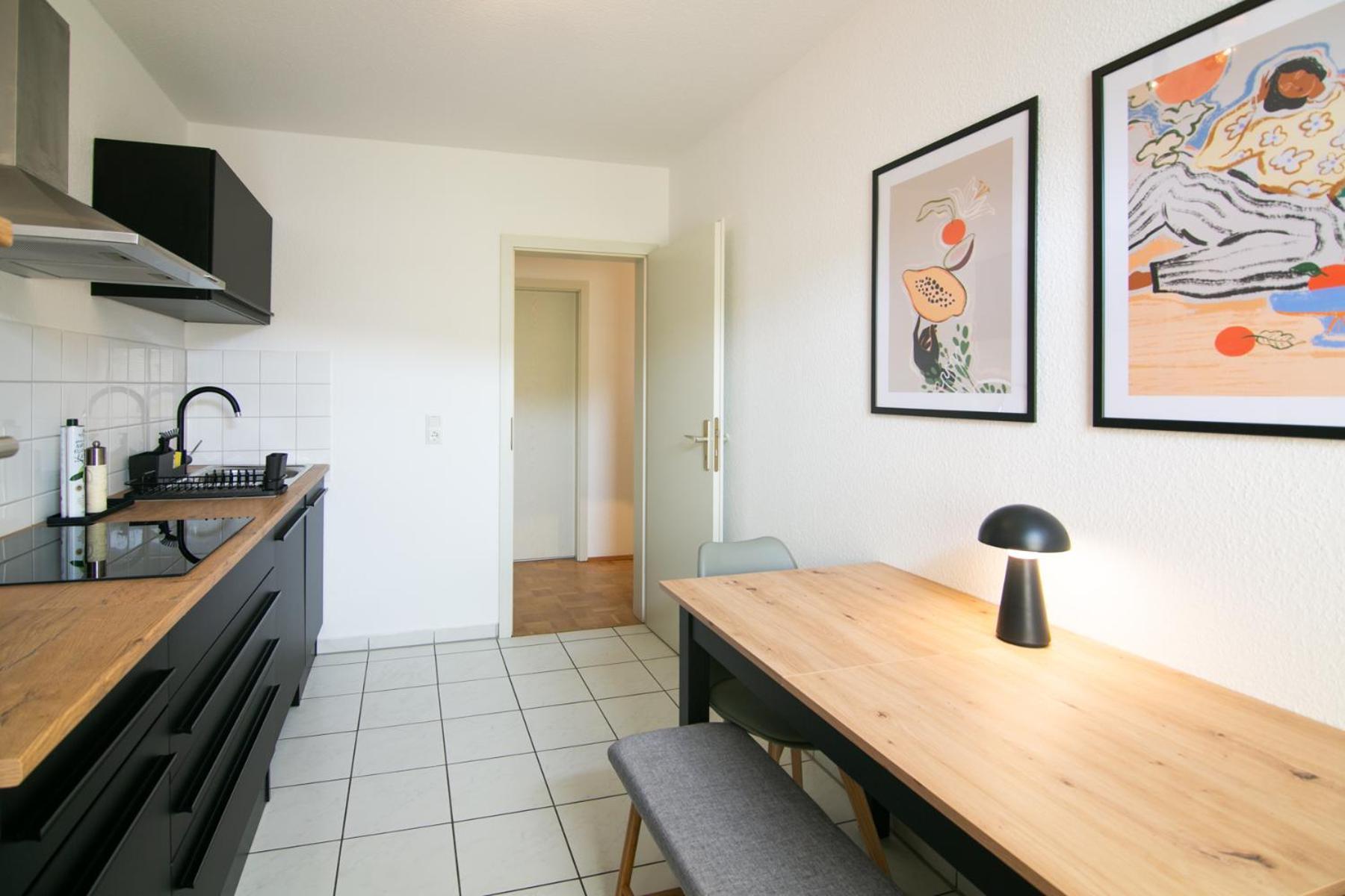 2 Zimmer, Bett Und Schlafsofa, Balkon, Waschmaschine L ไลป์ซิก ภายนอก รูปภาพ